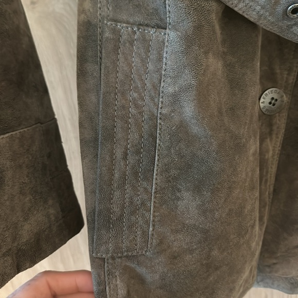 Like New Small Frieda & Freddie’s Green Leather Jacket - Picture 5 of 8